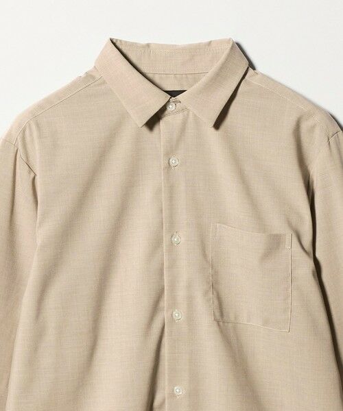 green label relaxing / グリーンレーベル リラクシング シャツ・ブラウス | 【WEB限定】JUST fit ウールライク シャツ -横ストレッチ- | 詳細27