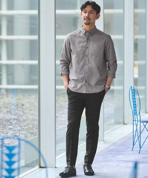 green label relaxing / グリーンレーベル リラクシング シャツ・ブラウス | 【WEB限定】JUST fit オックスフォード ボタンダウン 長袖 シャツ | 詳細5