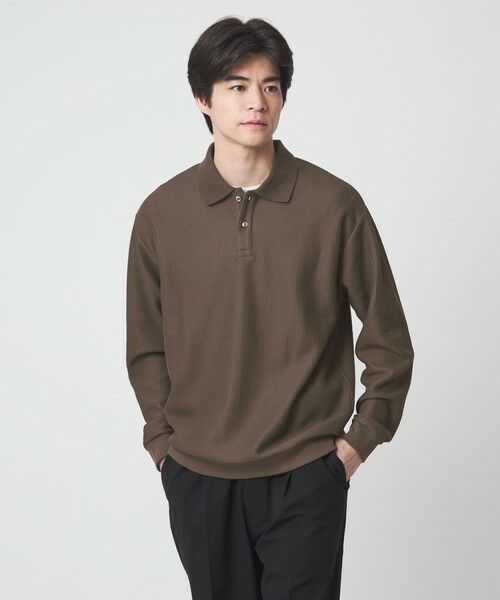green label relaxing / グリーンレーベル リラクシング ポロシャツ | クリア ラッセル 長袖 ポロシャツ | 詳細7