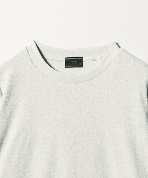 green label relaxing / グリーンレーベル リラクシング カットソー | メランジ パイル クルーネック カットソー | 詳細6