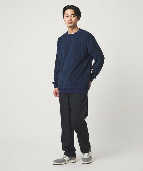 green label relaxing / グリーンレーベル リラクシング カットソー | メランジ パイル クルーネック カットソー | 詳細20