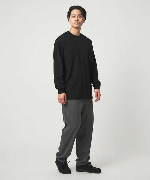 green label relaxing / グリーンレーベル リラクシング カットソー | ALBINI ハイゲージ モクロディ クルーネック カットソー | 詳細7