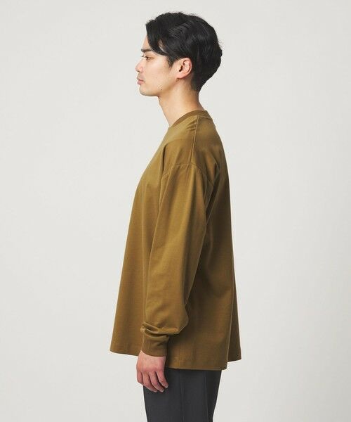 green label relaxing / グリーンレーベル リラクシング カットソー | ALBINI ハイゲージ モクロディ クルーネック カットソー | 詳細14