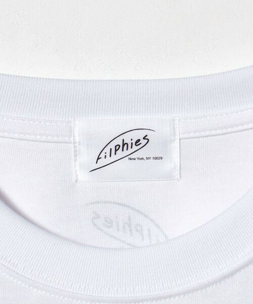green label relaxing / グリーンレーベル リラクシング カットソー | 【別注】＜Filphies＞ニューヨーク フォト 長袖 Tシャツ | 詳細17