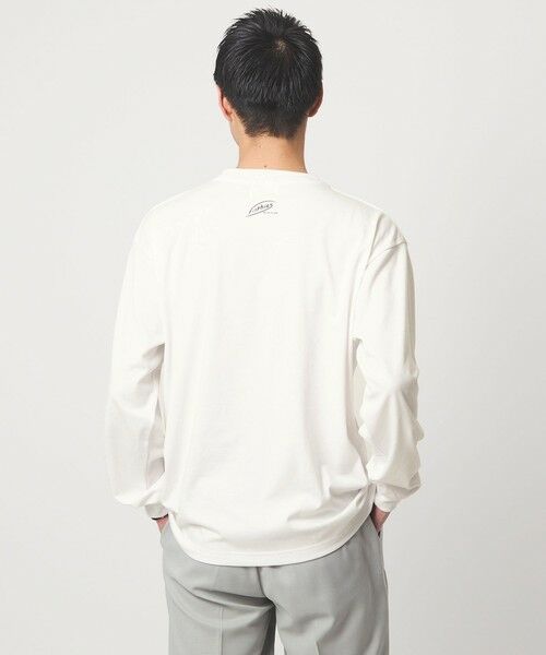 green label relaxing / グリーンレーベル リラクシング カットソー | 【別注】＜Filphies＞ニューヨーク フォト 長袖 Tシャツ | 詳細1