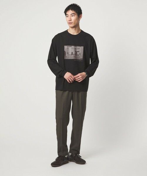 green label relaxing / グリーンレーベル リラクシング カットソー | 【別注】＜Filphies＞ニューヨーク フォト 長袖 Tシャツ | 詳細22