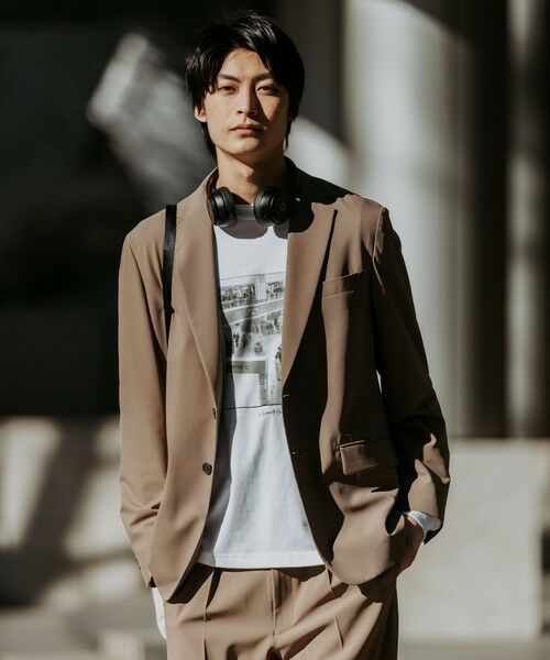 green label relaxing / グリーンレーベル リラクシング カットソー | 【別注】＜Filphies＞ニューヨーク フォト 長袖 Tシャツ | 詳細25