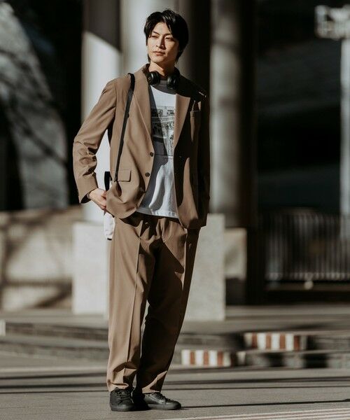 green label relaxing / グリーンレーベル リラクシング カットソー | 【別注】＜Filphies＞ニューヨーク フォト 長袖 Tシャツ | 詳細26