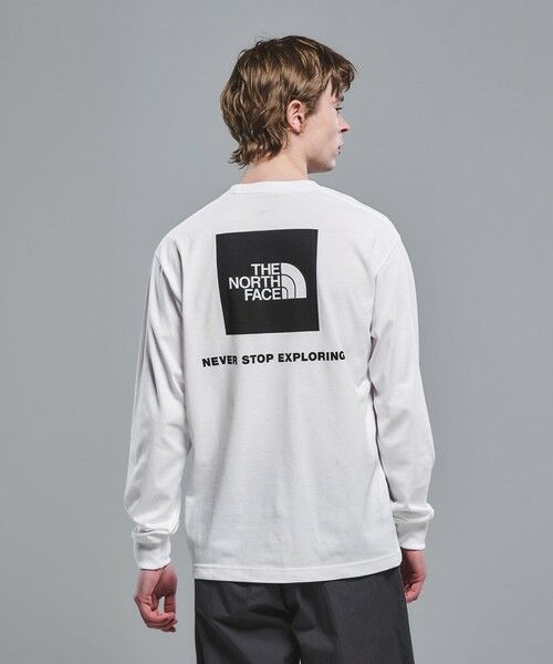 green label relaxing / グリーンレーベル リラクシング カットソー | ＜THE NORTH FACE＞バック スクエアロゴ ロングスリーブ 長袖 Tシャツ | 詳細1