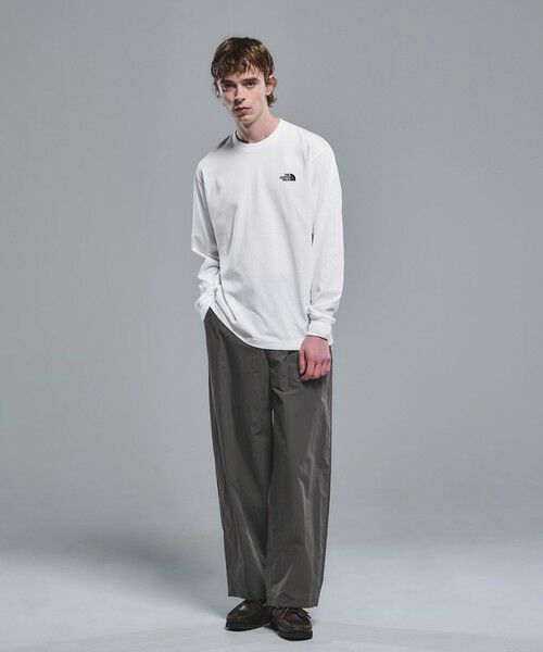 green label relaxing / グリーンレーベル リラクシング カットソー | ＜THE NORTH FACE＞バック スクエアロゴ ロングスリーブ 長袖 Tシャツ | 詳細2