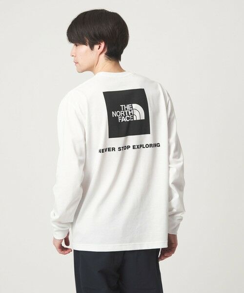 green label relaxing / グリーンレーベル リラクシング カットソー | ＜THE NORTH FACE＞バック スクエアロゴ ロングスリーブ 長袖 Tシャツ | 詳細3
