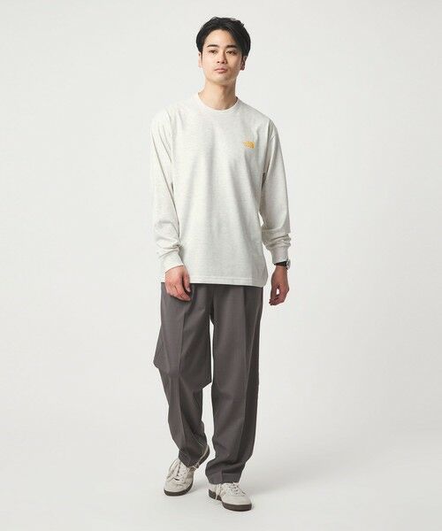 green label relaxing / グリーンレーベル リラクシング カットソー | ＜THE NORTH FACE＞バック スクエアロゴ ロングスリーブ 長袖 Tシャツ | 詳細22