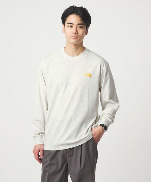 green label relaxing / グリーンレーベル リラクシング カットソー | ＜THE NORTH FACE＞バック スクエアロゴ ロングスリーブ 長袖 Tシャツ | 詳細24