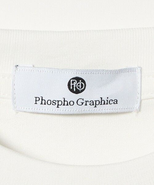 green label relaxing / グリーンレーベル リラクシング Tシャツ | ＜Phospho Graphica＞グラフィック ロングスリーブ Tシャツ | 詳細11