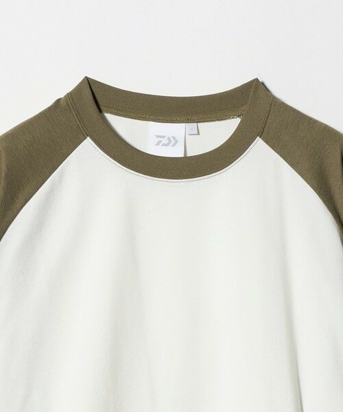 green label relaxing / グリーンレーベル リラクシング カットソー | 【別注】＜DAIWA＞GLR 合繊 ラグラン Tシャツ | 詳細5