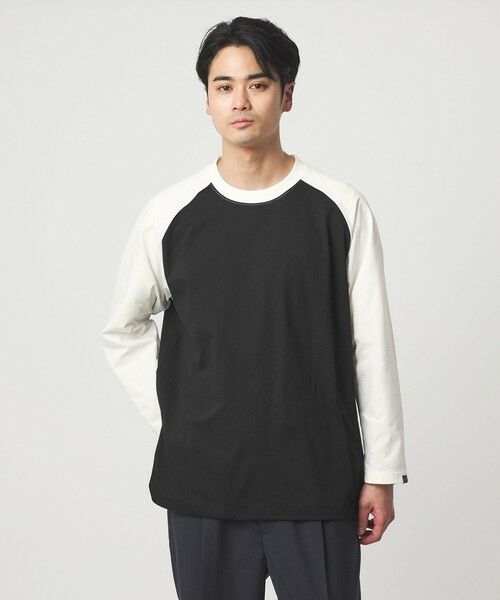 green label relaxing / グリーンレーベル リラクシング カットソー | 【別注】＜DAIWA＞GLR 合繊 ラグラン Tシャツ | 詳細9