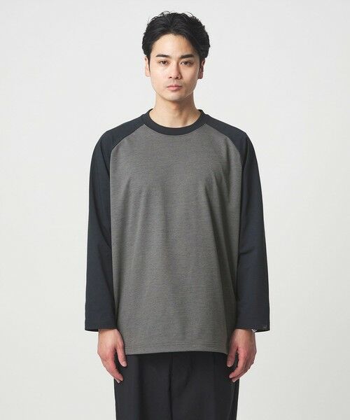 green label relaxing / グリーンレーベル リラクシング カットソー | 【別注】＜DAIWA＞GLR 合繊 ラグラン Tシャツ | 詳細17