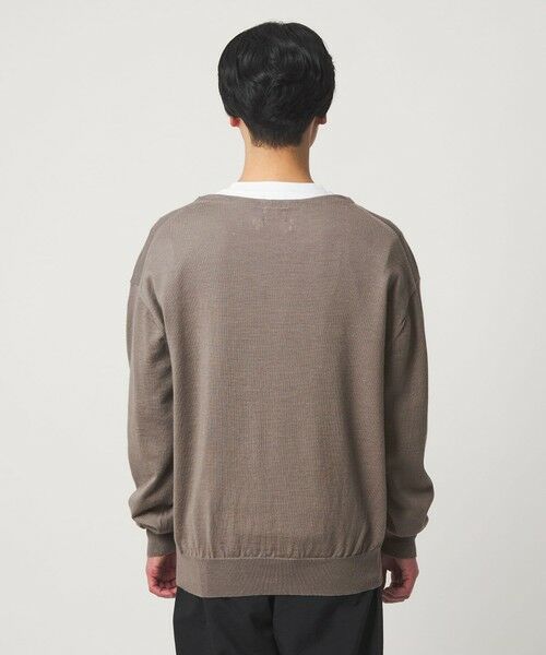 green label relaxing / グリーンレーベル リラクシング ニット・セーター | FINE BASIC ラミー ボートネック ニット | 詳細10