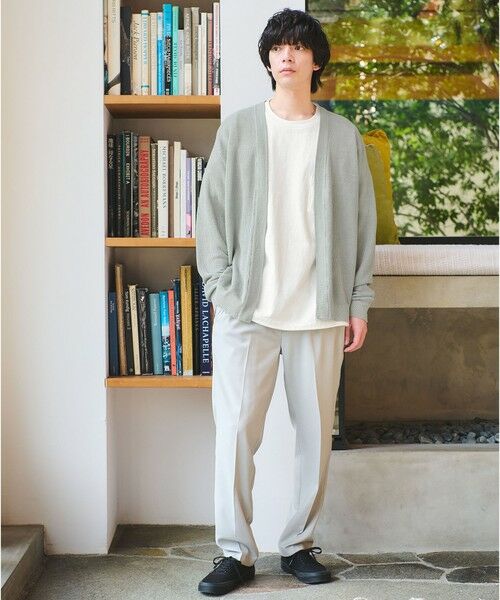 green label relaxing / グリーンレーベル リラクシング その他パンツ | TR カルゼ オルマイ イージー パンツ R1 -マシンウォッシャブル・ストレッチ- | 詳細6