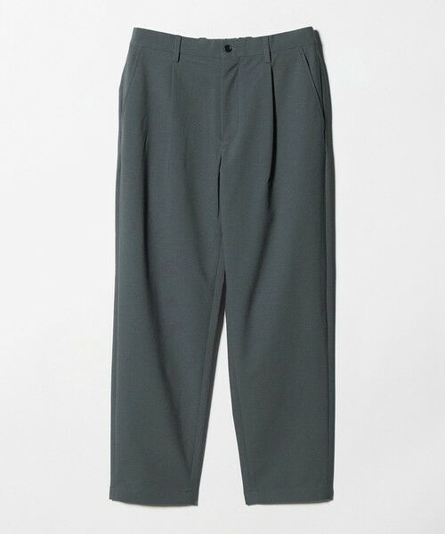 green label relaxing / グリーンレーベル リラクシング その他パンツ | ワープ ニット 1プリーツ ユーティリティパンツ W2 イージーパンツ -ストレッチ・吸水速乾- | 詳細4