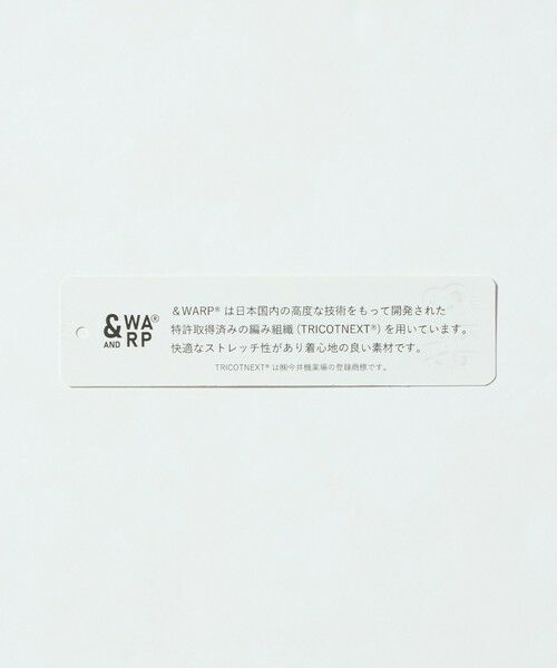 green label relaxing / グリーンレーベル リラクシング その他パンツ | ワープ ニット 1プリーツ ユーティリティパンツ W2 イージーパンツ -ストレッチ・吸水速乾- | 詳細9