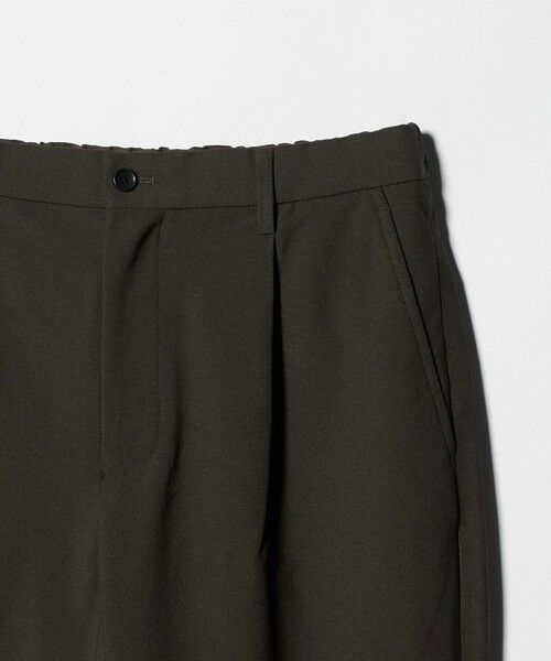 green label relaxing / グリーンレーベル リラクシング その他パンツ | ワープ ニット 1プリーツ ユーティリティパンツ W2 イージーパンツ -ストレッチ・吸水速乾- | 詳細18