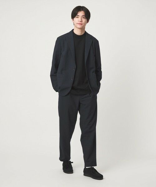 green label relaxing / グリーンレーベル リラクシング その他パンツ | ワープ ニット 1プリーツ ユーティリティパンツ W2 イージーパンツ -ストレッチ・吸水速乾- | 詳細25