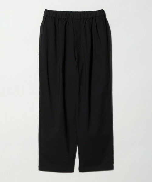 green label relaxing / グリーンレーベル リラクシング その他パンツ | リネンミックス W4 ワイド イージーパンツ -ストレッチ- | 詳細5