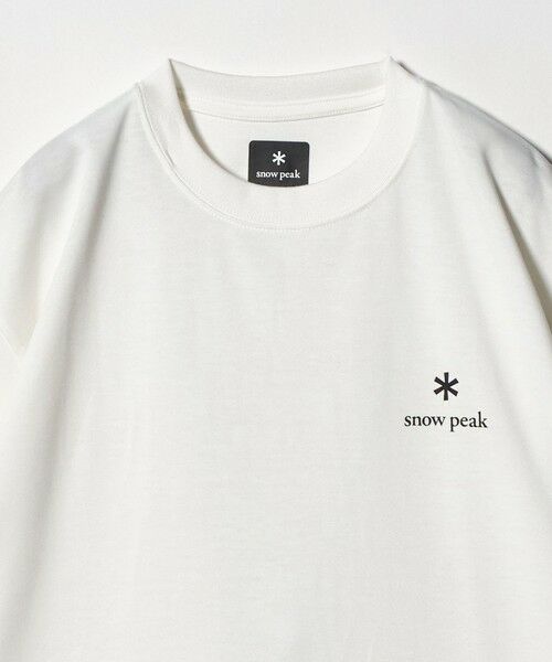 green label relaxing / グリーンレーベル リラクシング Tシャツ | ＜snow peak＞スタンダード ロゴ Tシャツ | 詳細5