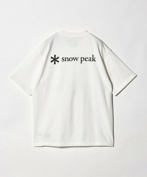 green label relaxing / グリーンレーベル リラクシング Tシャツ | ＜snow peak＞バック ロゴ Tシャツ | 詳細4