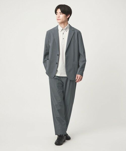 green label relaxing / グリーンレーベル リラクシング テーラードジャケット | ワープ ニット リラックス ジャケット -ストレッチ・吸水速乾- | 詳細1