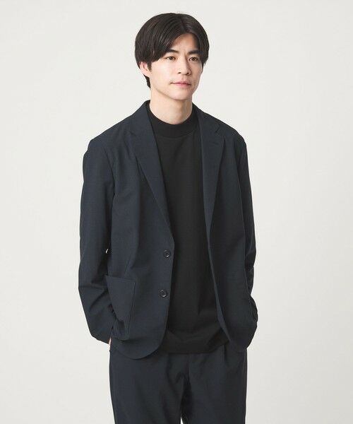 green label relaxing / グリーンレーベル リラクシング テーラードジャケット | ワープ ニット リラックス ジャケット -ストレッチ・吸水速乾- | 詳細25
