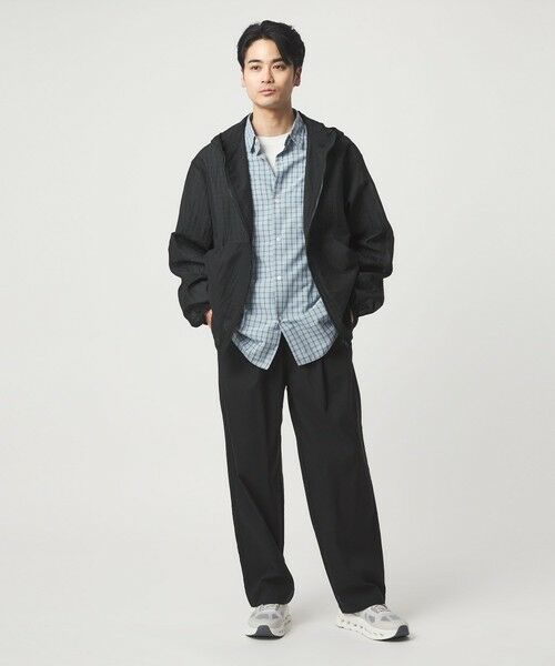 green label relaxing / グリーンレーベル リラクシング ブルゾン | シアー リップ ジップ パーカー | 詳細5