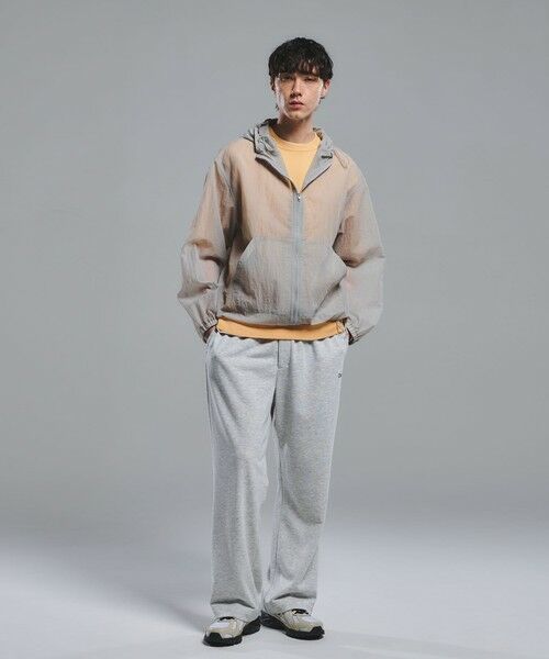 green label relaxing / グリーンレーベル リラクシング ブルゾン | シアー リップ ジップ パーカー | 詳細10