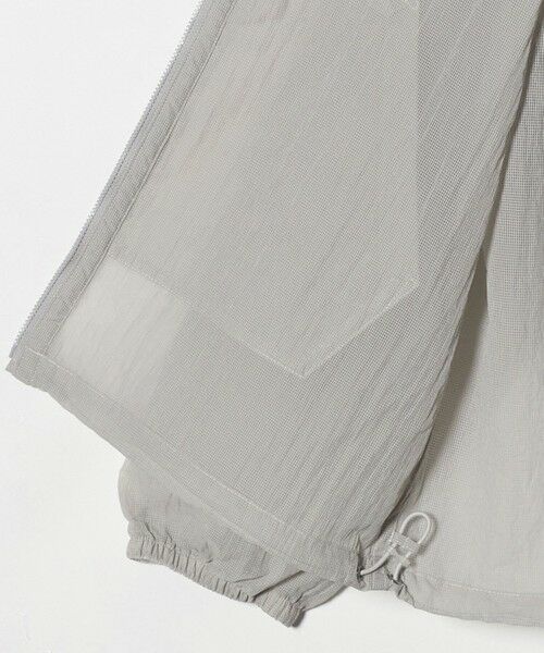 green label relaxing / グリーンレーベル リラクシング ブルゾン | シアー リップ ジップ パーカー | 詳細24