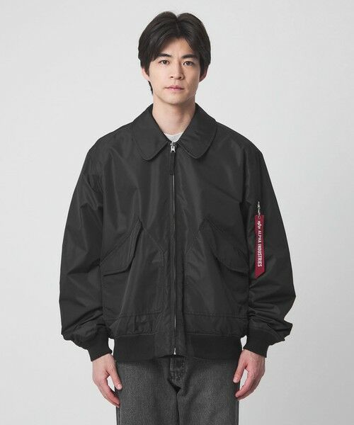 green label relaxing / グリーンレーベル リラクシング ミリタリージャケット・コート | 【別注】＜ALPHA INDUSTRIES＞リバーシブル CWU フライトジャケット ブルゾン | 詳細10