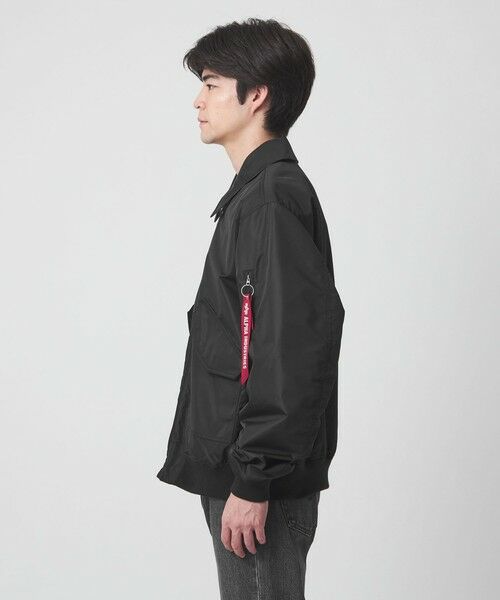 green label relaxing / グリーンレーベル リラクシング ミリタリージャケット・コート | 【別注】＜ALPHA INDUSTRIES＞リバーシブル CWU フライトジャケット ブルゾン | 詳細12