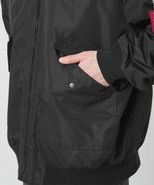 green label relaxing / グリーンレーベル リラクシング ミリタリージャケット・コート | 【別注】＜ALPHA INDUSTRIES＞リバーシブル CWU フライトジャケット ブルゾン | 詳細17
