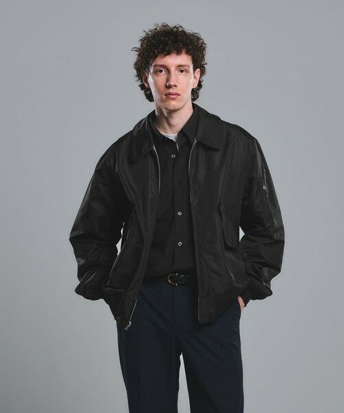 green label relaxing / グリーンレーベル リラクシング ミリタリージャケット・コート | 【別注】＜ALPHA INDUSTRIES＞リバーシブル CWU フライトジャケット ブルゾン | 詳細3