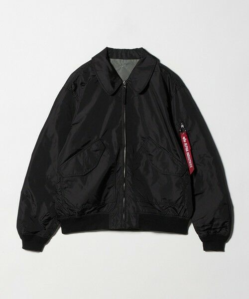 green label relaxing / グリーンレーベル リラクシング ミリタリージャケット・コート | 【別注】＜ALPHA INDUSTRIES＞リバーシブル CWU フライトジャケット ブルゾン | 詳細30