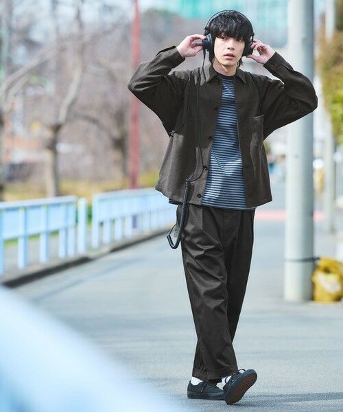 green label relaxing / グリーンレーベル リラクシング シャツ・ブラウス | シアー プリペラ シャツ ブルゾン | 詳細1