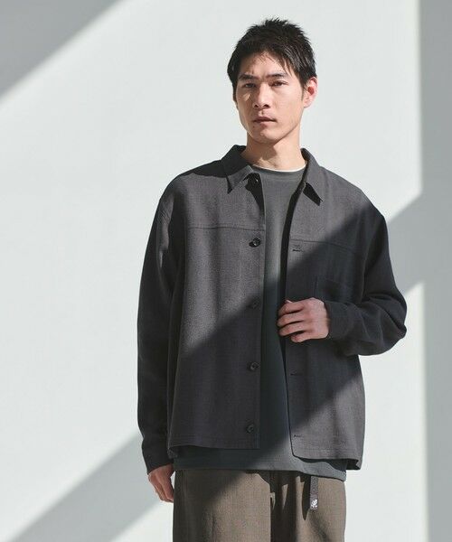 green label relaxing / グリーンレーベル リラクシング シャツ・ブラウス | シアー プリペラ シャツ ブルゾン | 詳細2