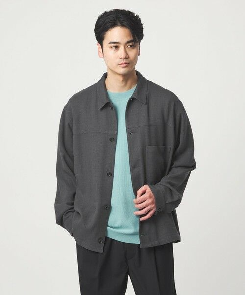 green label relaxing / グリーンレーベル リラクシング シャツ・ブラウス | シアー プリペラ シャツ ブルゾン | 詳細4