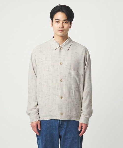 green label relaxing / グリーンレーベル リラクシング シャツ・ブラウス | シアー プリペラ シャツ ブルゾン | 詳細14