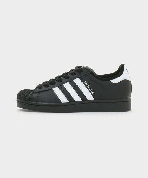 green label relaxing / グリーンレーベル リラクシング スニーカー | ＜adidas Originals＞SUPERSTAR II スニーカー（BLACK）