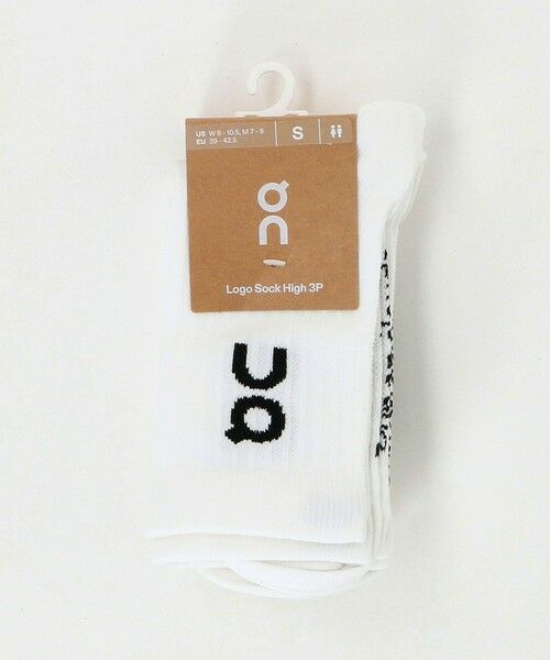 green label relaxing / グリーンレーベル リラクシング ソックス | ＜On＞LOGO SOCK HIGH 3パック ソックス | 詳細6