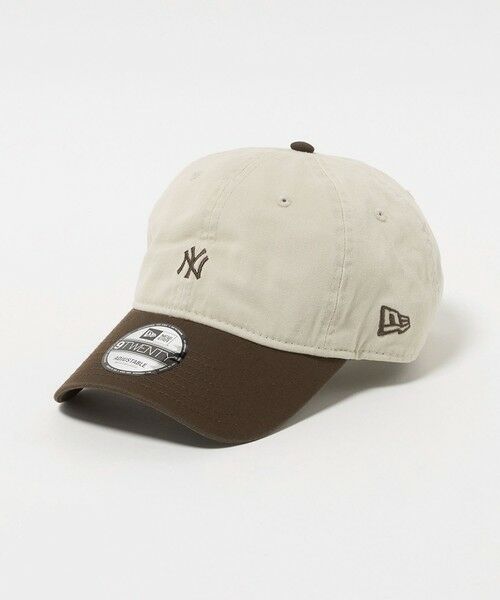 green label relaxing / グリーンレーベル リラクシング キャップ | 【別注】＜NEW ERA＞GLR ミニ NY 9TWENTY キャップ（OFF WHITE）