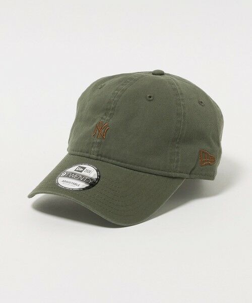 green label relaxing / グリーンレーベル リラクシング キャップ | 【別注】＜NEW ERA＞GLR ミニ NY 9TWENTY キャップ（OLIVE）