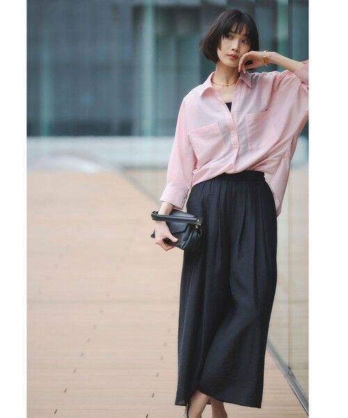 green label relaxing / グリーンレーベル リラクシング シャツ・ブラウス | カールマイヤー スキッパー ポケット シャツ マシンウォッシャブル 通気性 | 詳細5