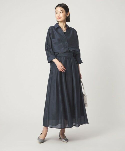 green label relaxing / グリーンレーベル リラクシング シャツ・ブラウス | カールマイヤー スキッパー ポケット シャツ マシンウォッシャブル 通気性 | 詳細17